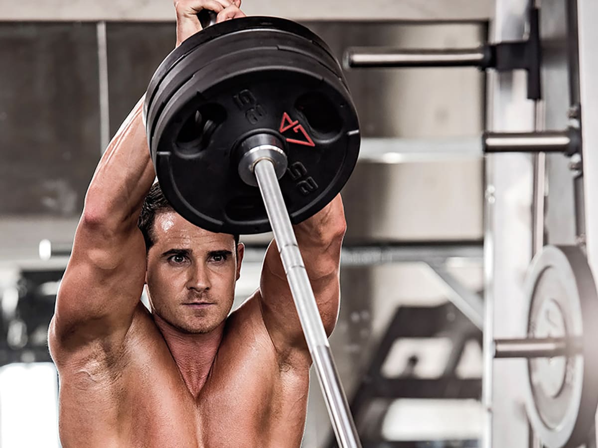 Shoulder workouts with plates discount