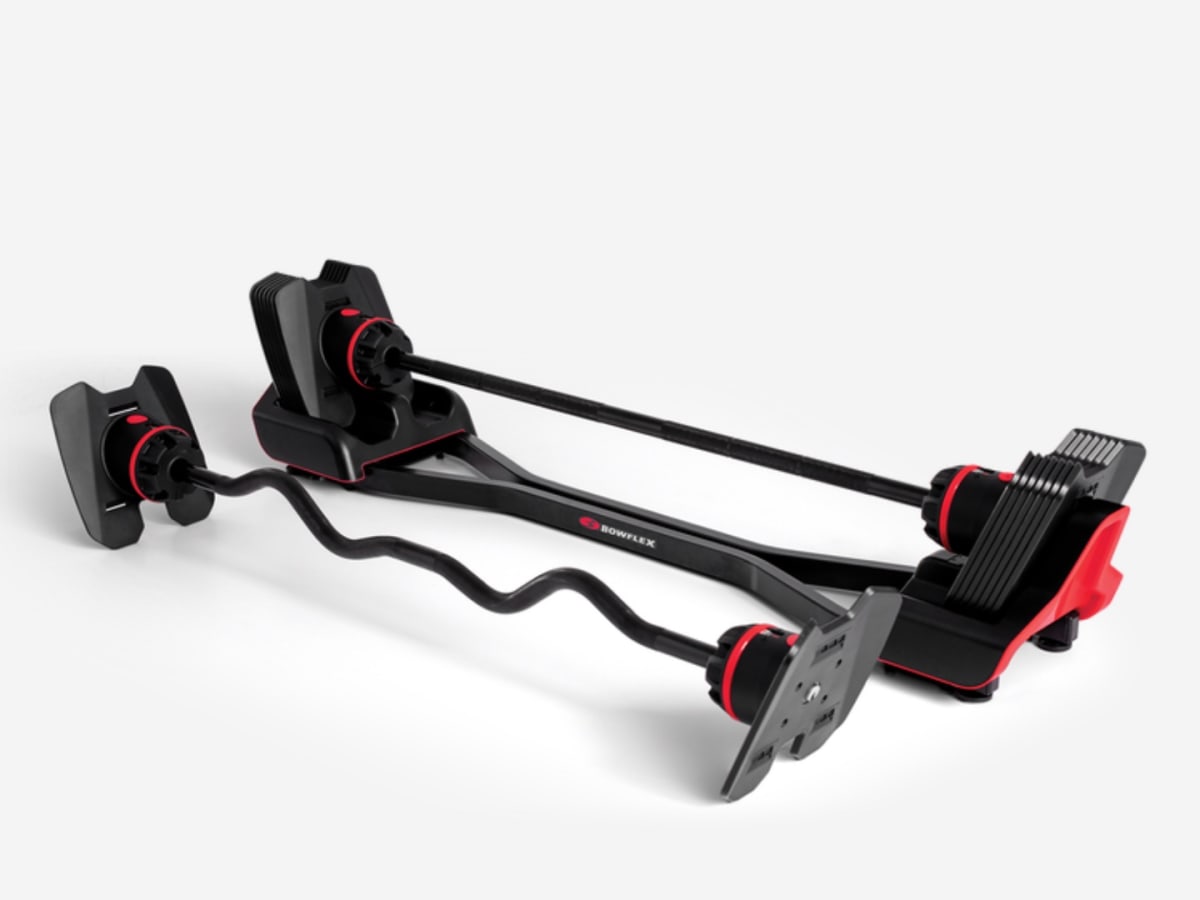 We Review Bowflex s New Adjustable Barbells Men s Journal
