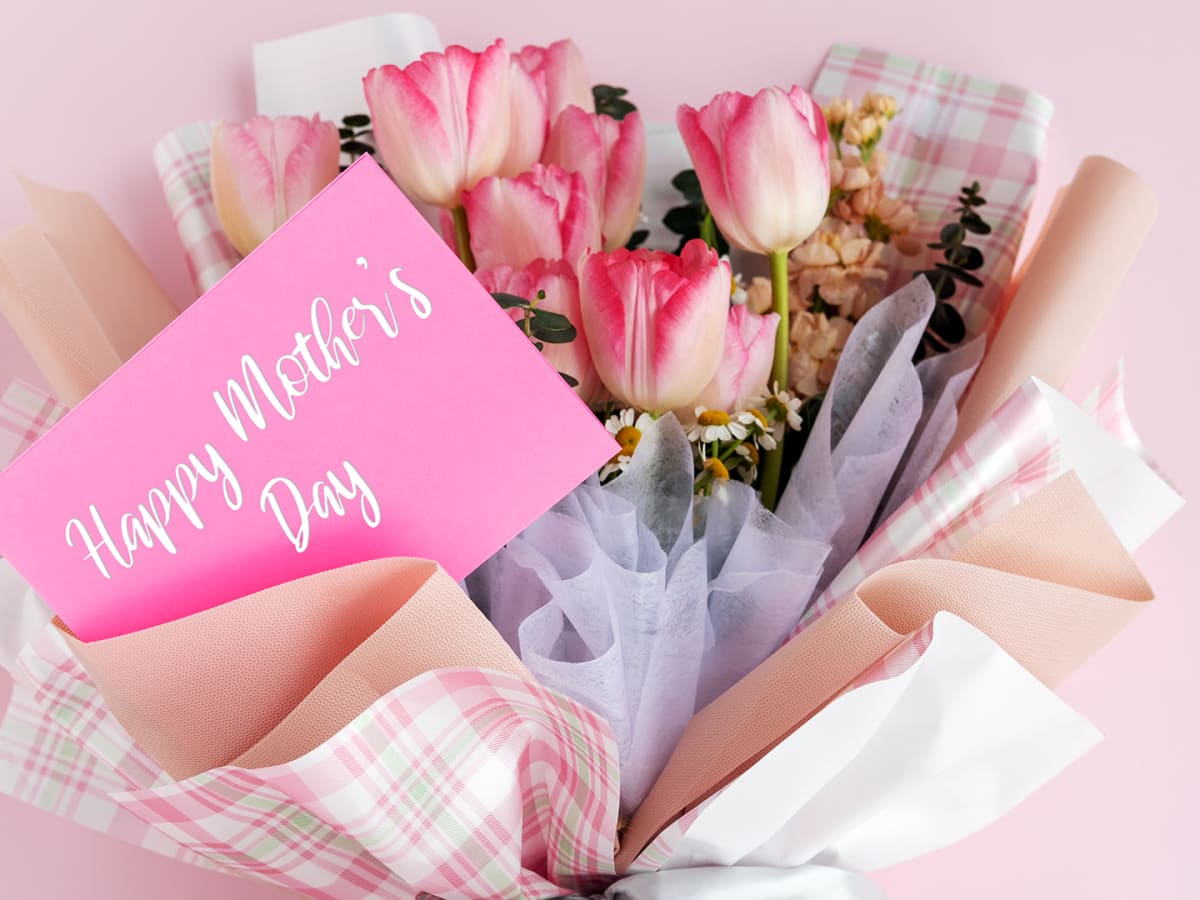 Bouquet of flowers mothers sales day