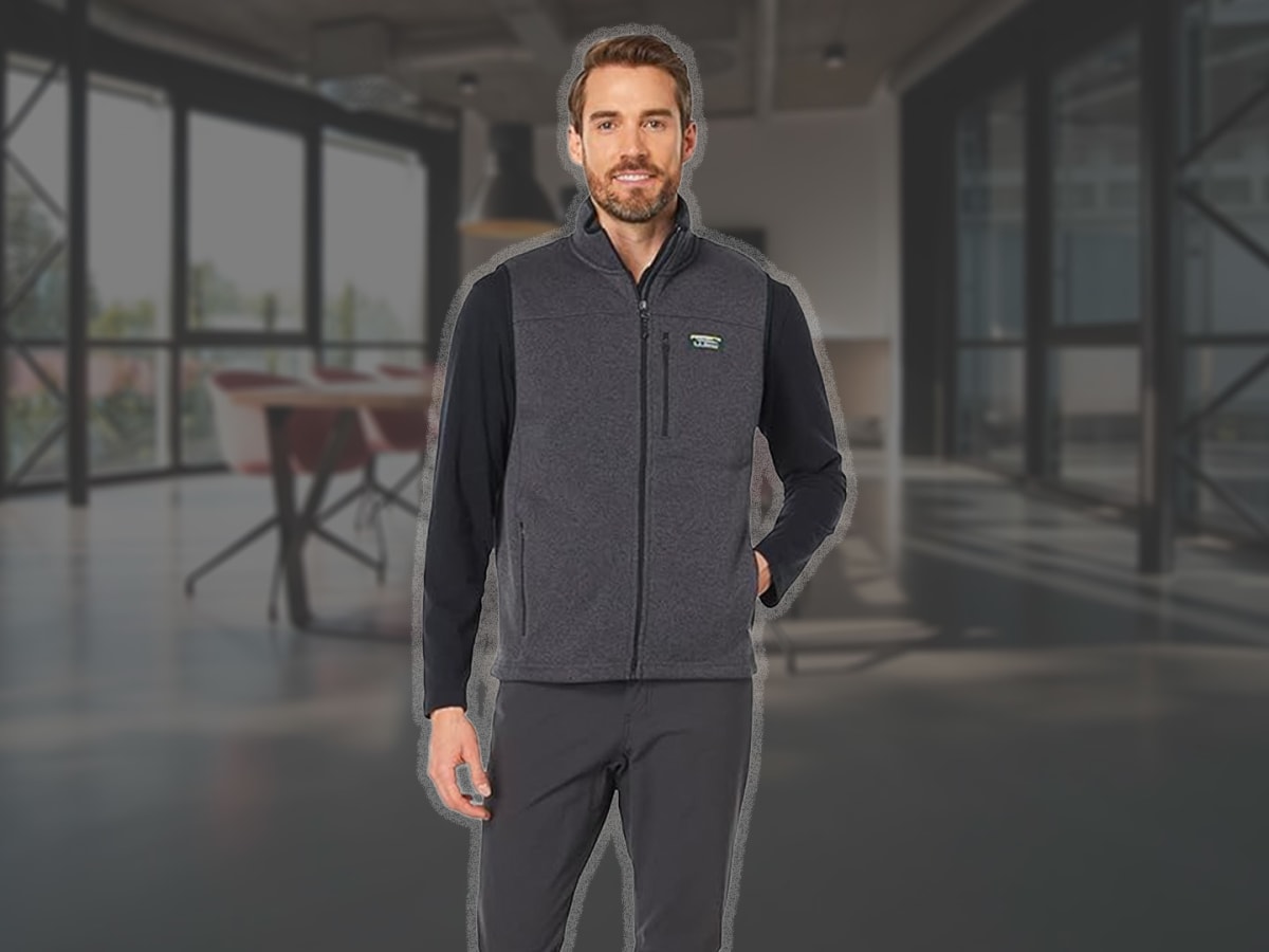 Ll bean fleece vest mens new arrivals