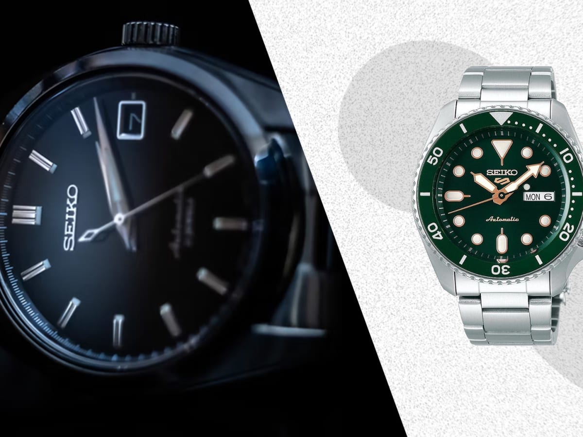 The Seiko 5 Sports Watch Is 125 Off at Amazon Men s Journal