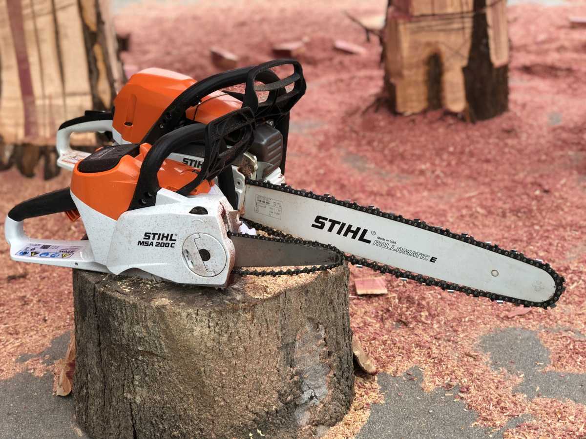 Best way to start shop a stihl chainsaw