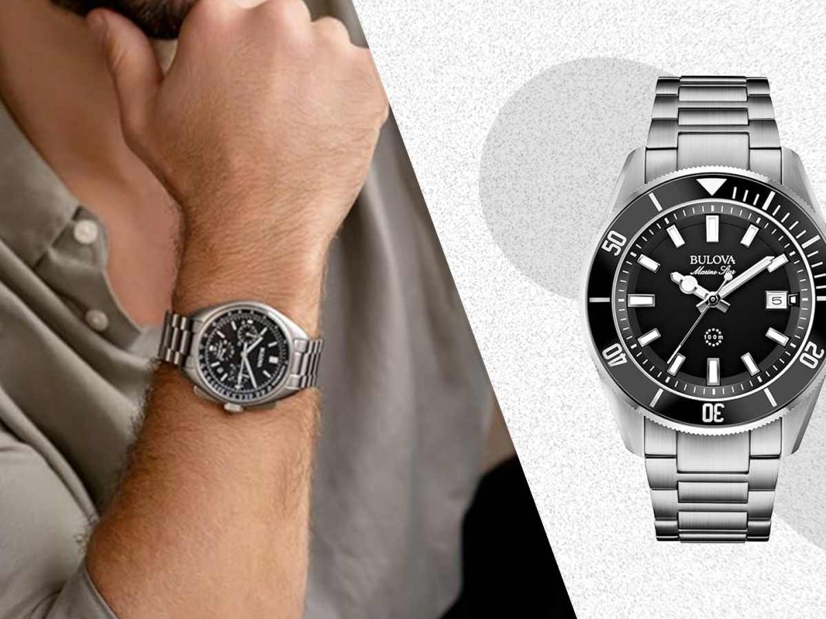 Mens bulova watch sale deals