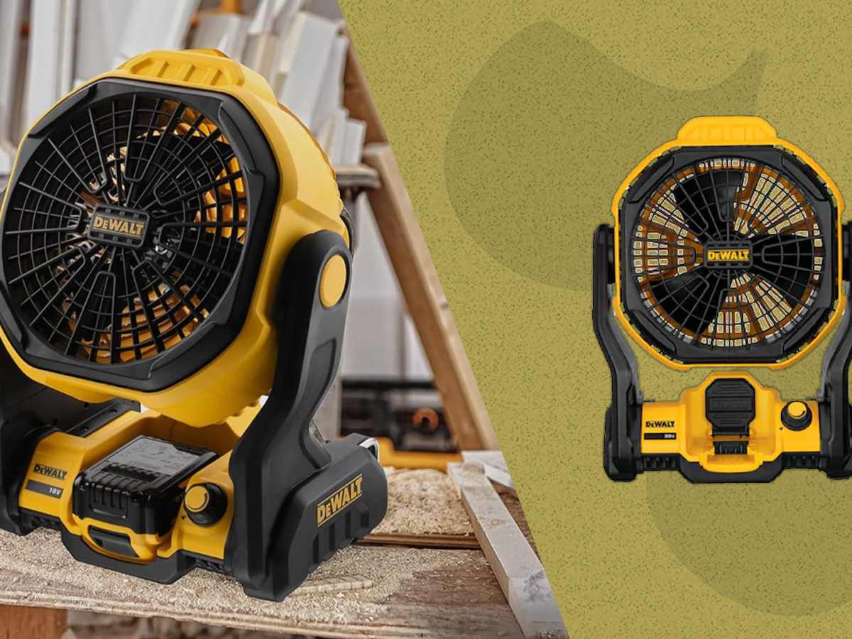 The DeWalt 20V Max Cordless Fan Is 43 Off Right Now Men s Journal