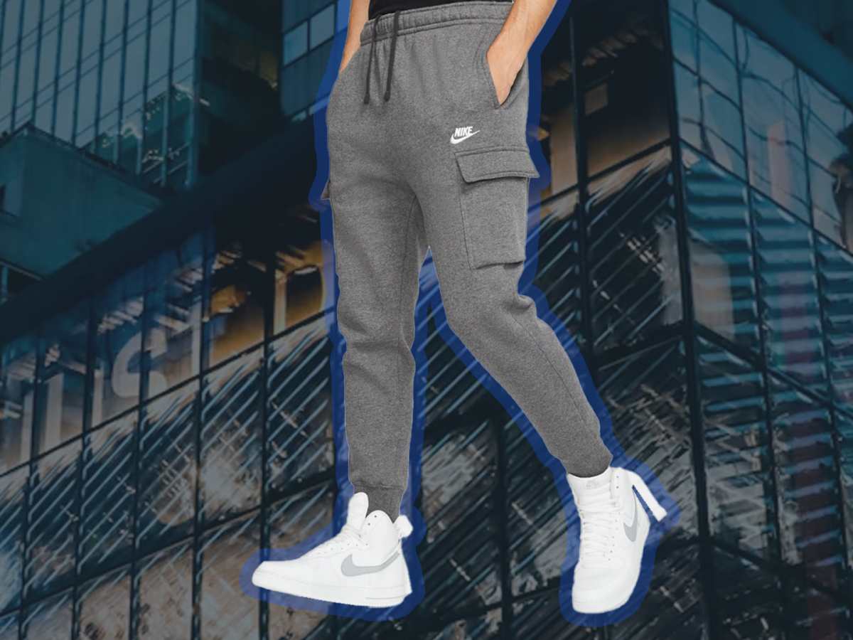 The Nike Club Fleece Cargo Pocket Joggers Are Up to 42 Off Men s Journal