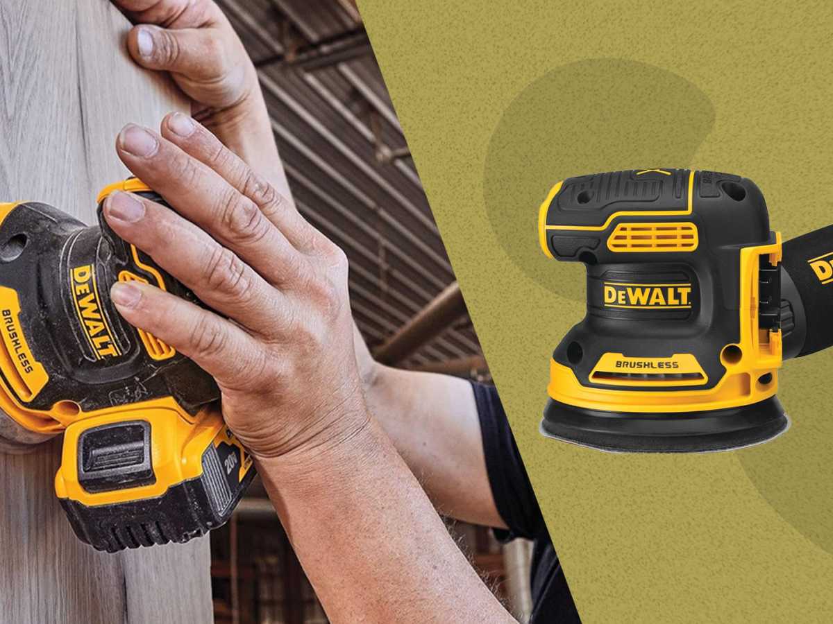 The DeWalt 20V Max Orbital Sander Is 50 Off Right Now Men s Journal