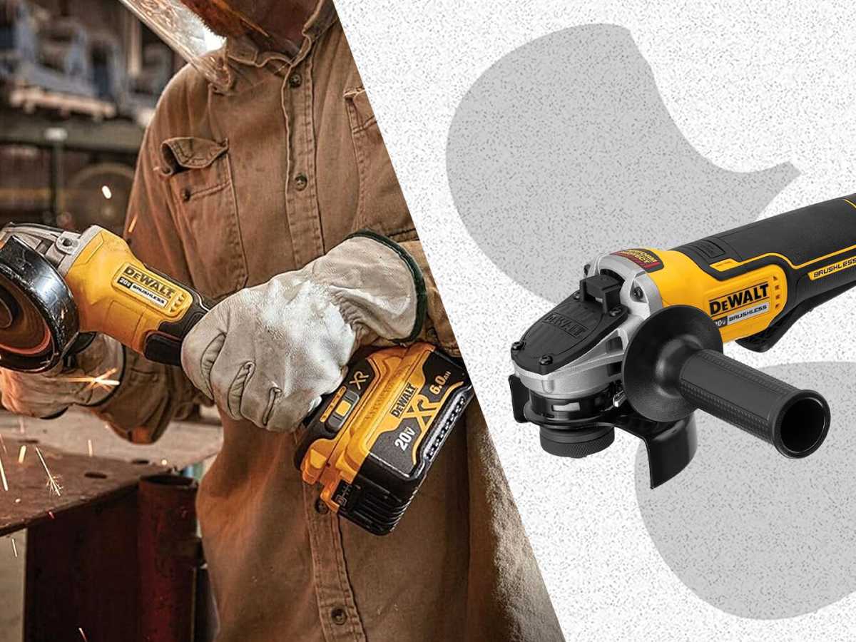 The DeWalt 20V Max Angle Grinder Tool Is Over 100 Off Men s Journal