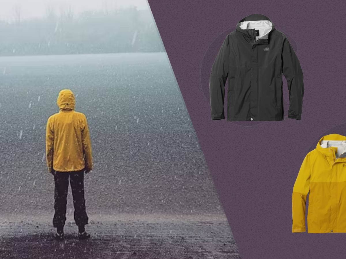 The REI Co op Rainier Rain Jacket Is 30 Off for Labor Day Men s Journal