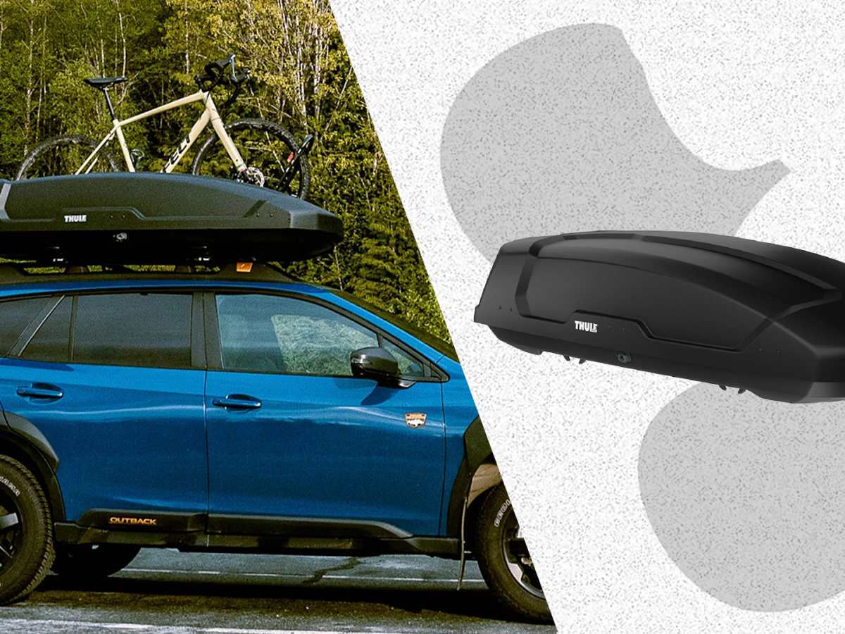 The Thule Force XT L Roof Box Is a Rare 150 Off Right Now Men s Journal