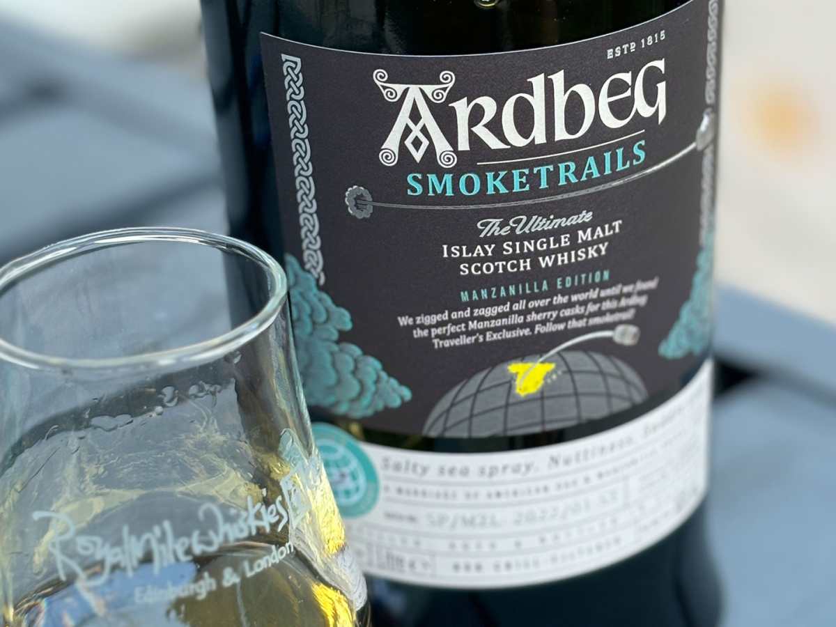 Ardbeg Smoketrails Review: My Favorite Airport Scotch Whisky
