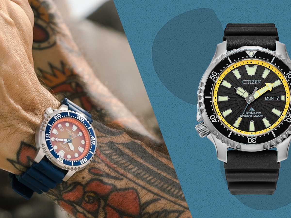Citizen s Promaster Dive Automatic Watch Is 275 Off Men s Journal