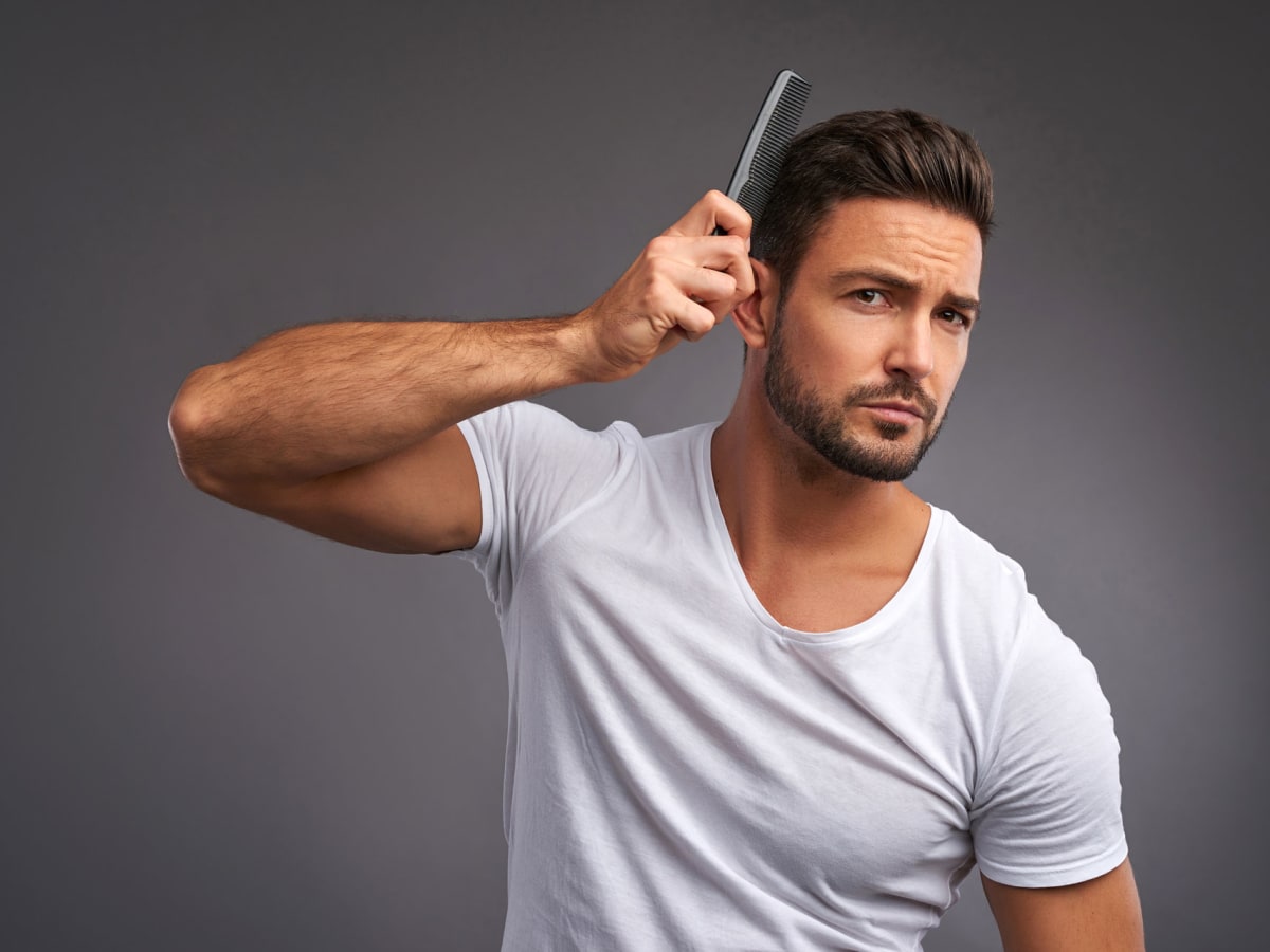 Men's dry hair gel new arrivals