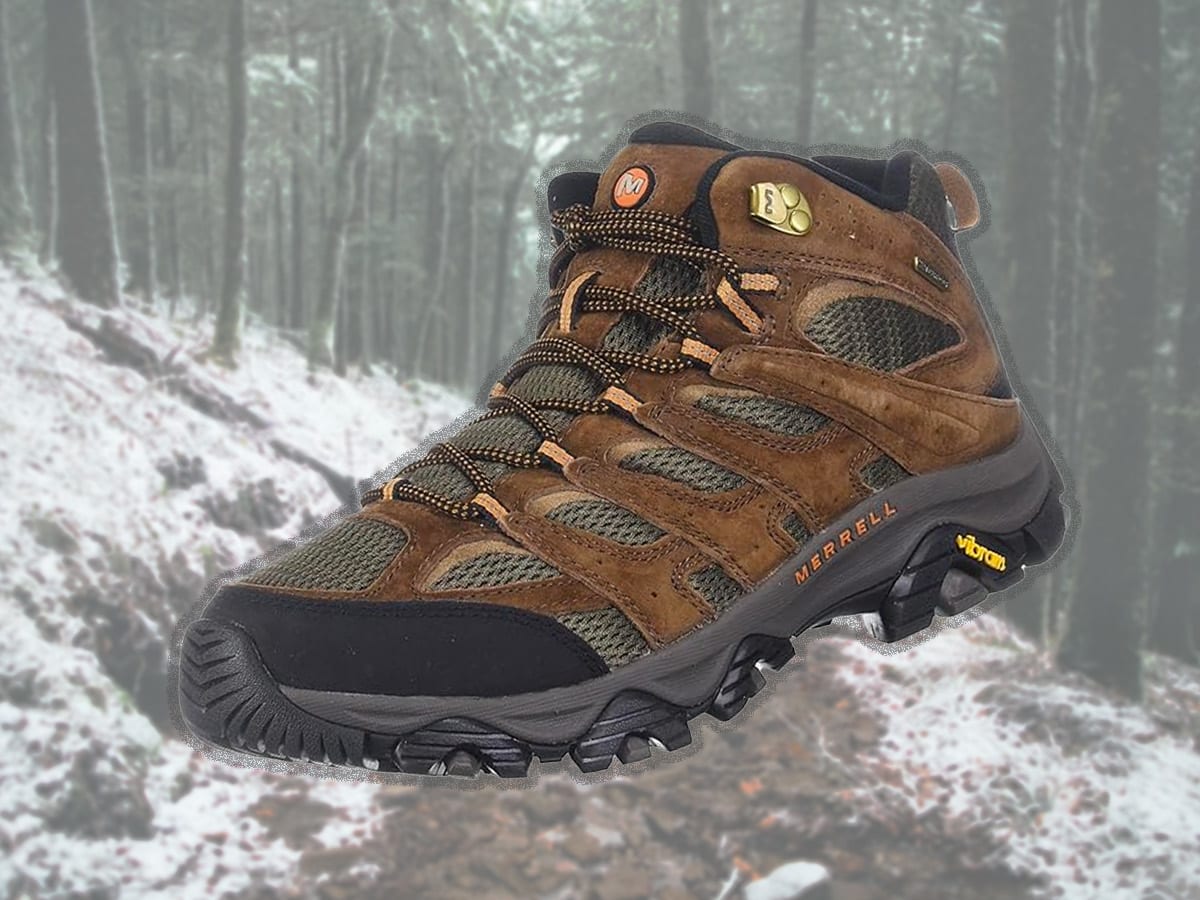 Merrell boulder clearance old gold waterproof
