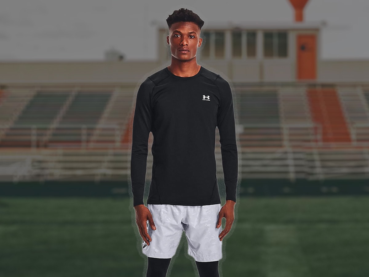 Men's under armour long shop sleeve top