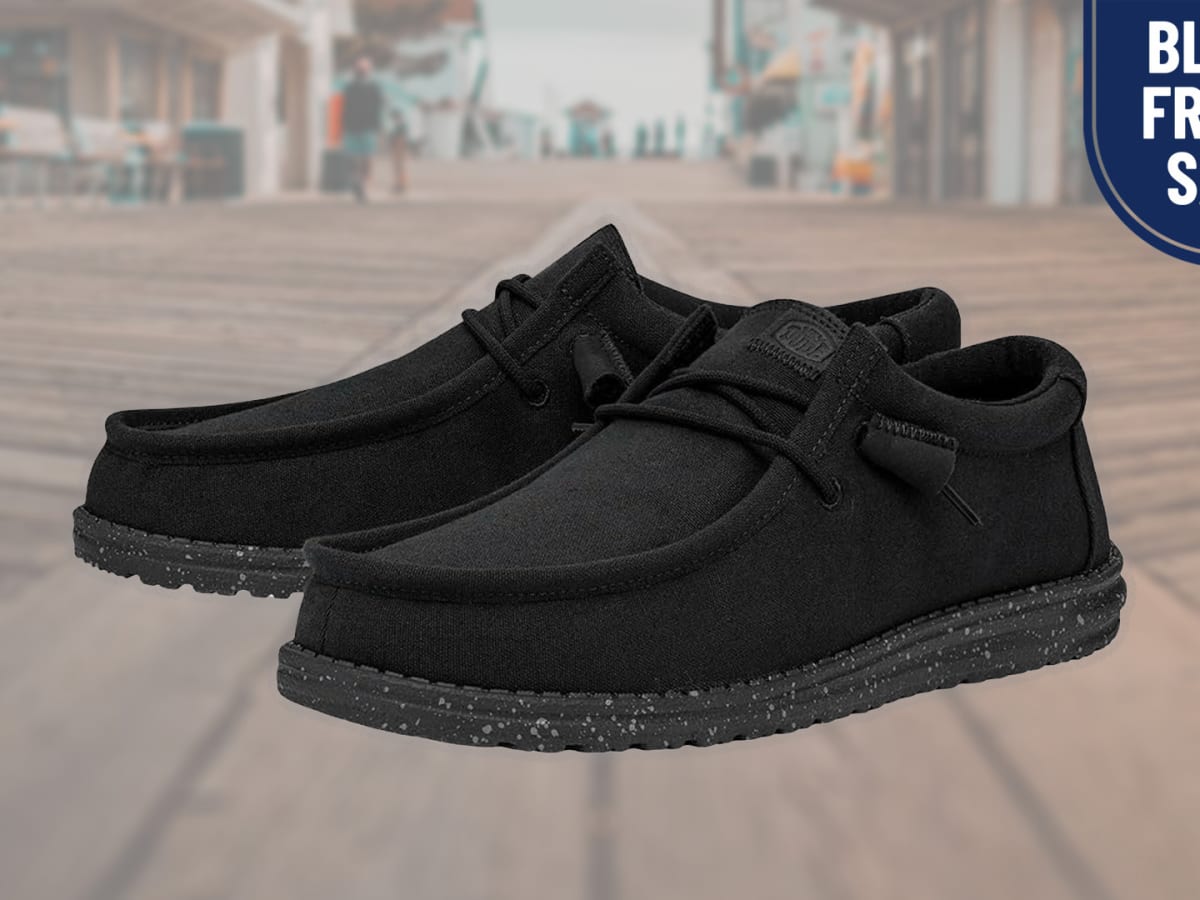 Hey Dude s New Wally Shoe Is Just 33 for Cyber Monday 2023 Men s Journal