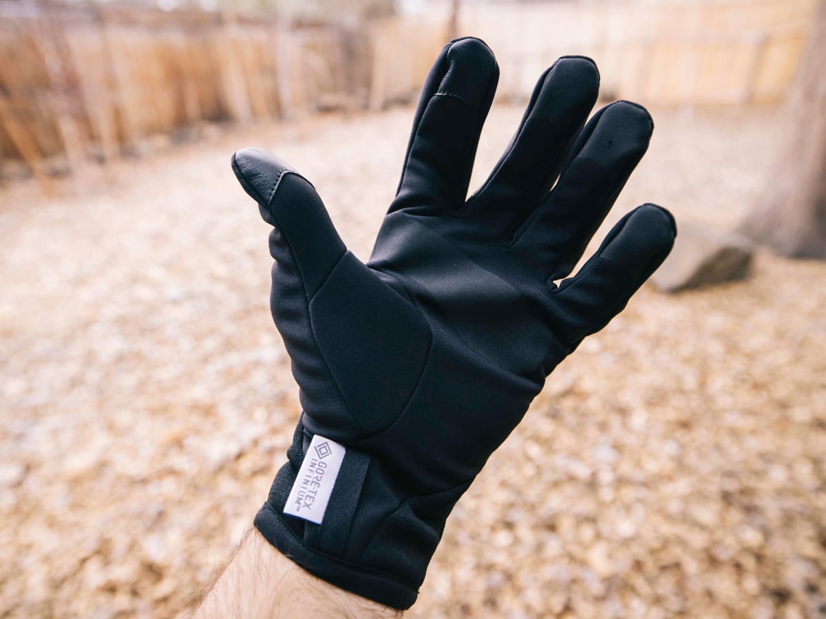 Gore store fingerless gloves