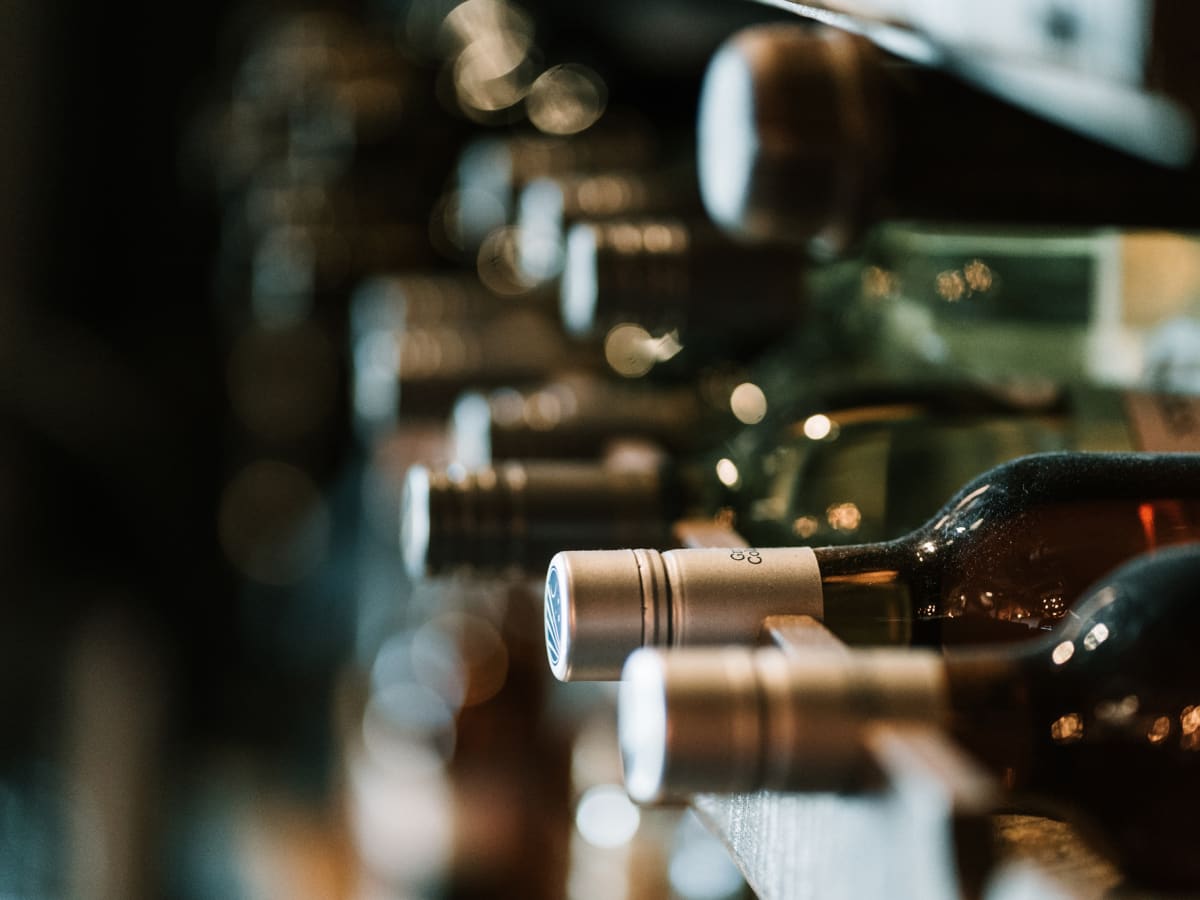 Wine bottle on sale cellar