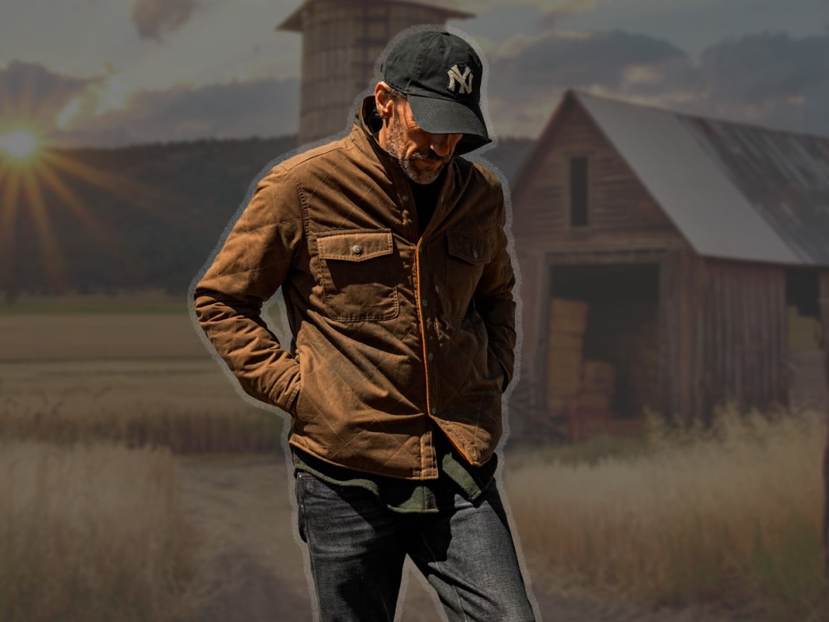 The Flint and Tinder Waxed Shirt Jacket Is Nearly 90 Off Men s Journal