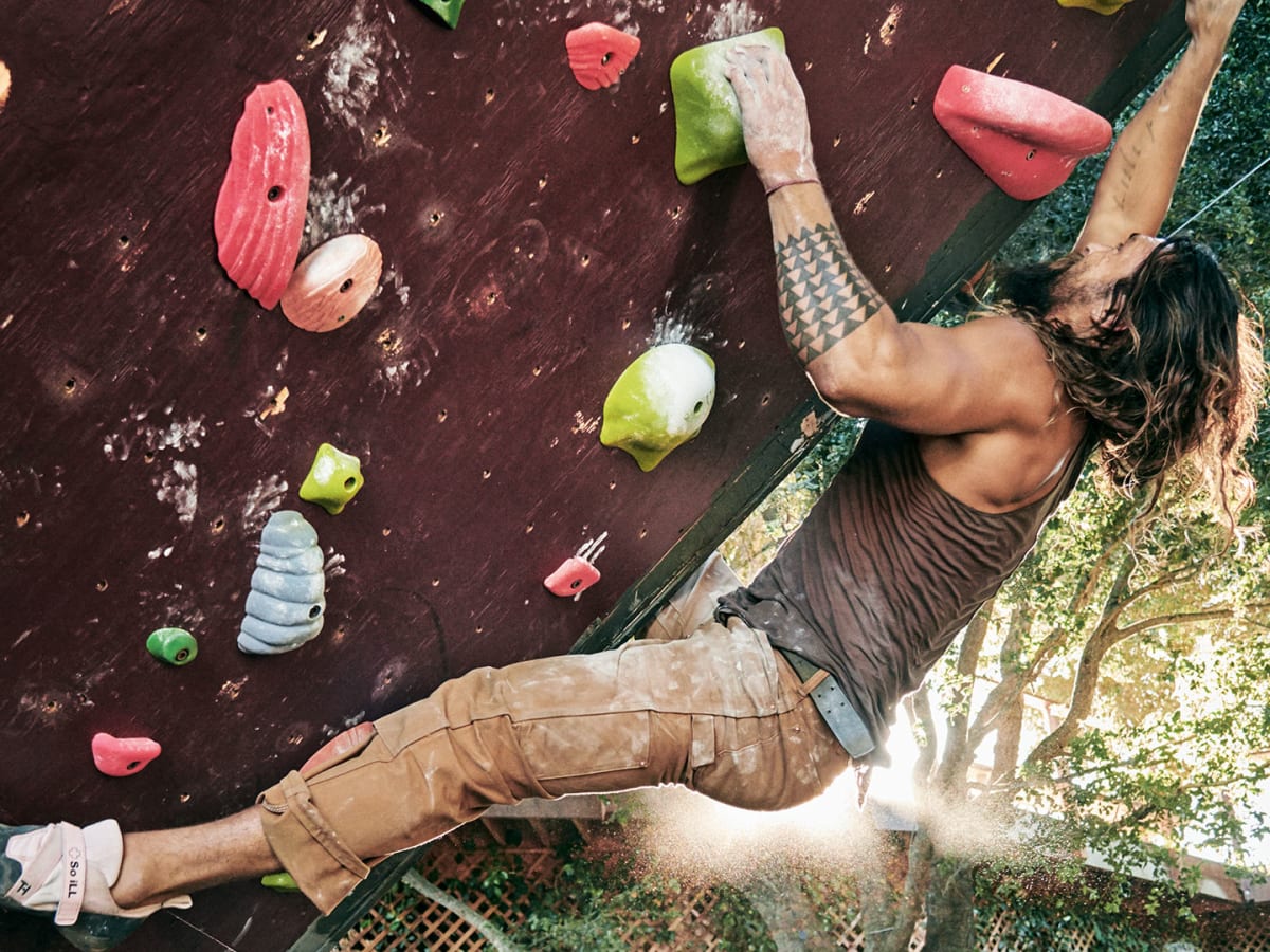 Jason momoa climbing hotsell shoes