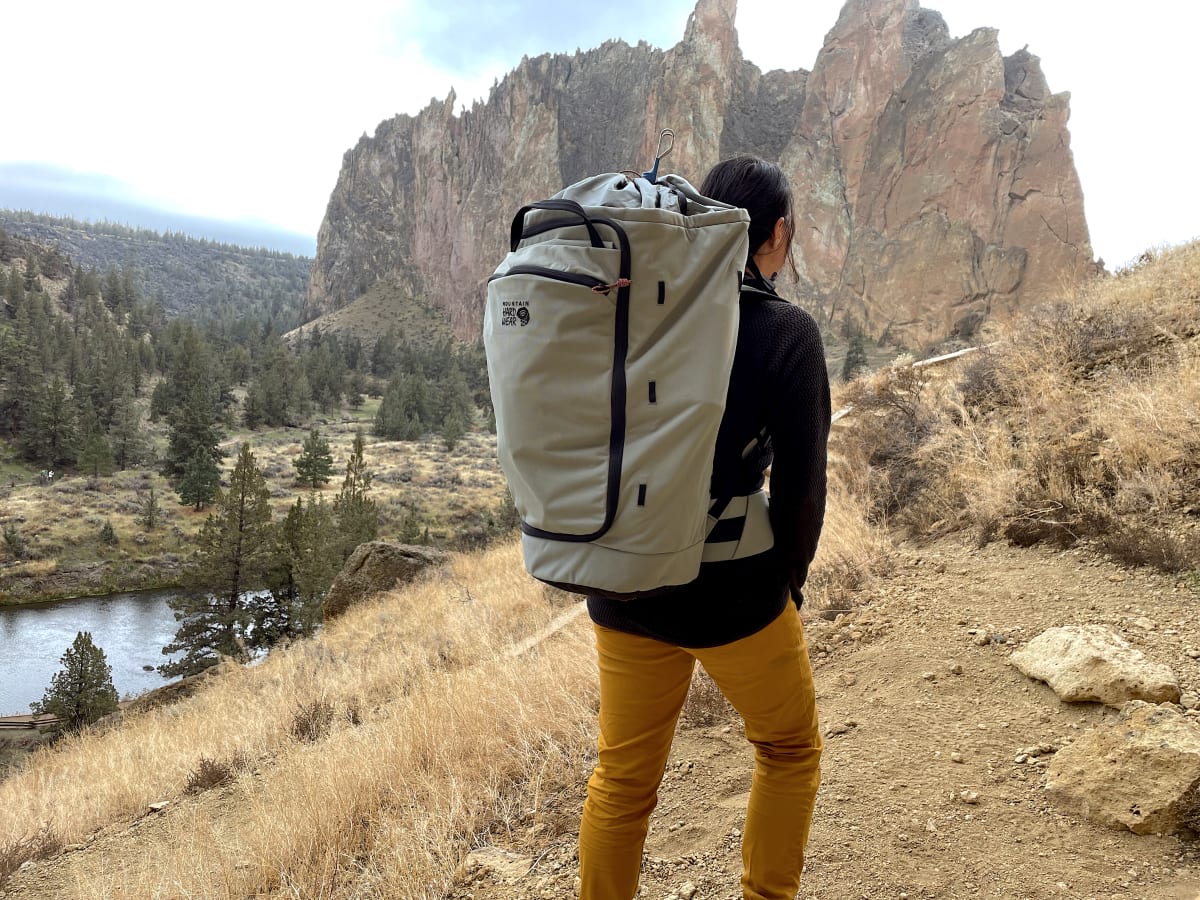 The Mountain Hardwear Crag Wagon 60L Is A Wheel Big Pack Men s Journal Out of the Office