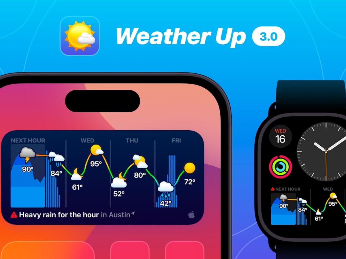 Smartwatch weather app deals