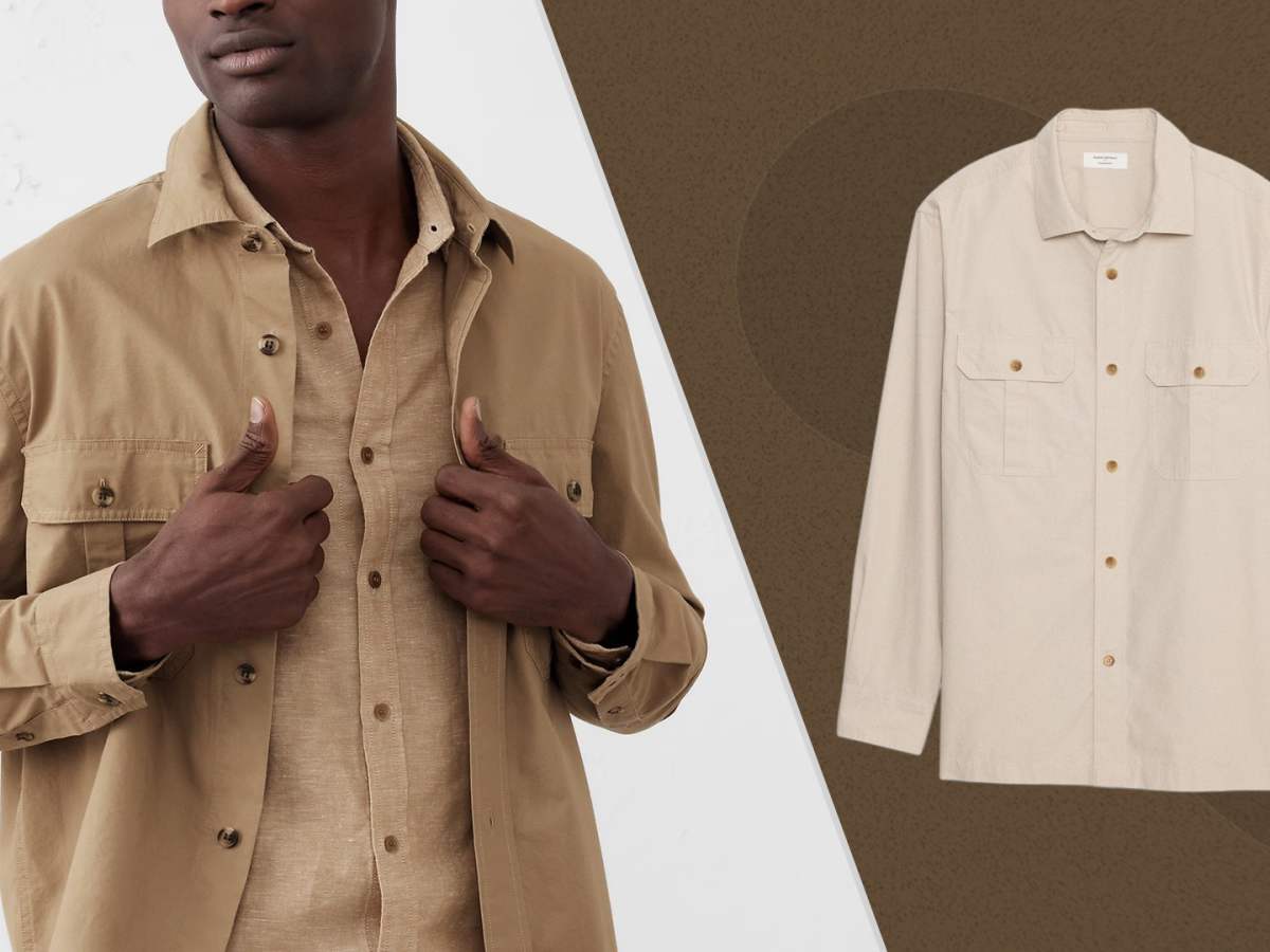 Banana Republic Factory's $75 Shirt Jackets Are Now Only $25 Banana Republic Factory's $75 Shirt Jackets Are Now Only $25