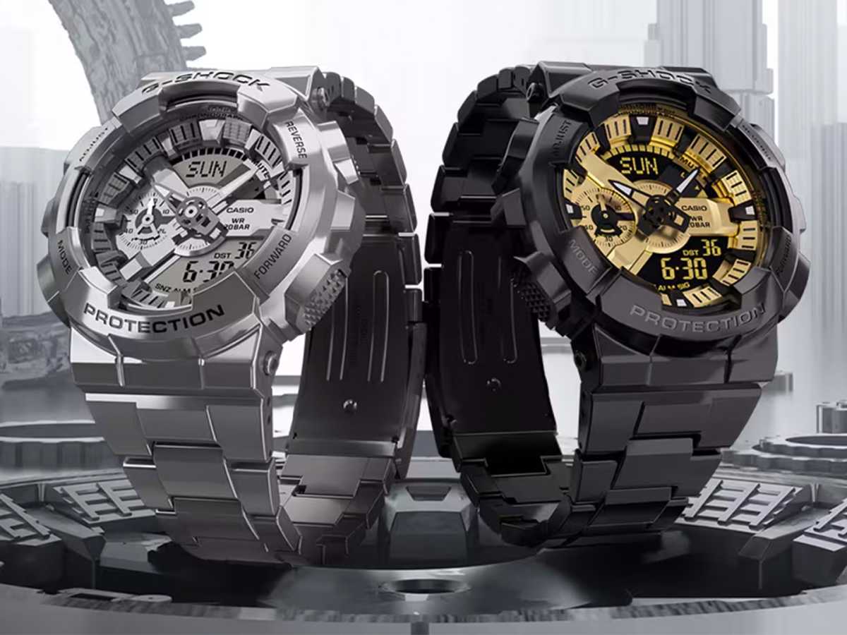 New Casio G-SHOCK All-Metal GM 100 Watches