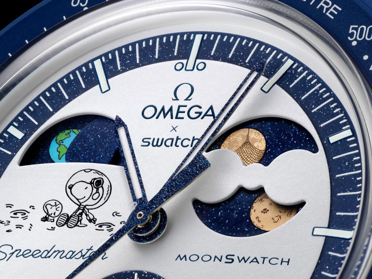 Snoopy and Woodstock Return For OMEGA × Swatch's New MoonSwatch