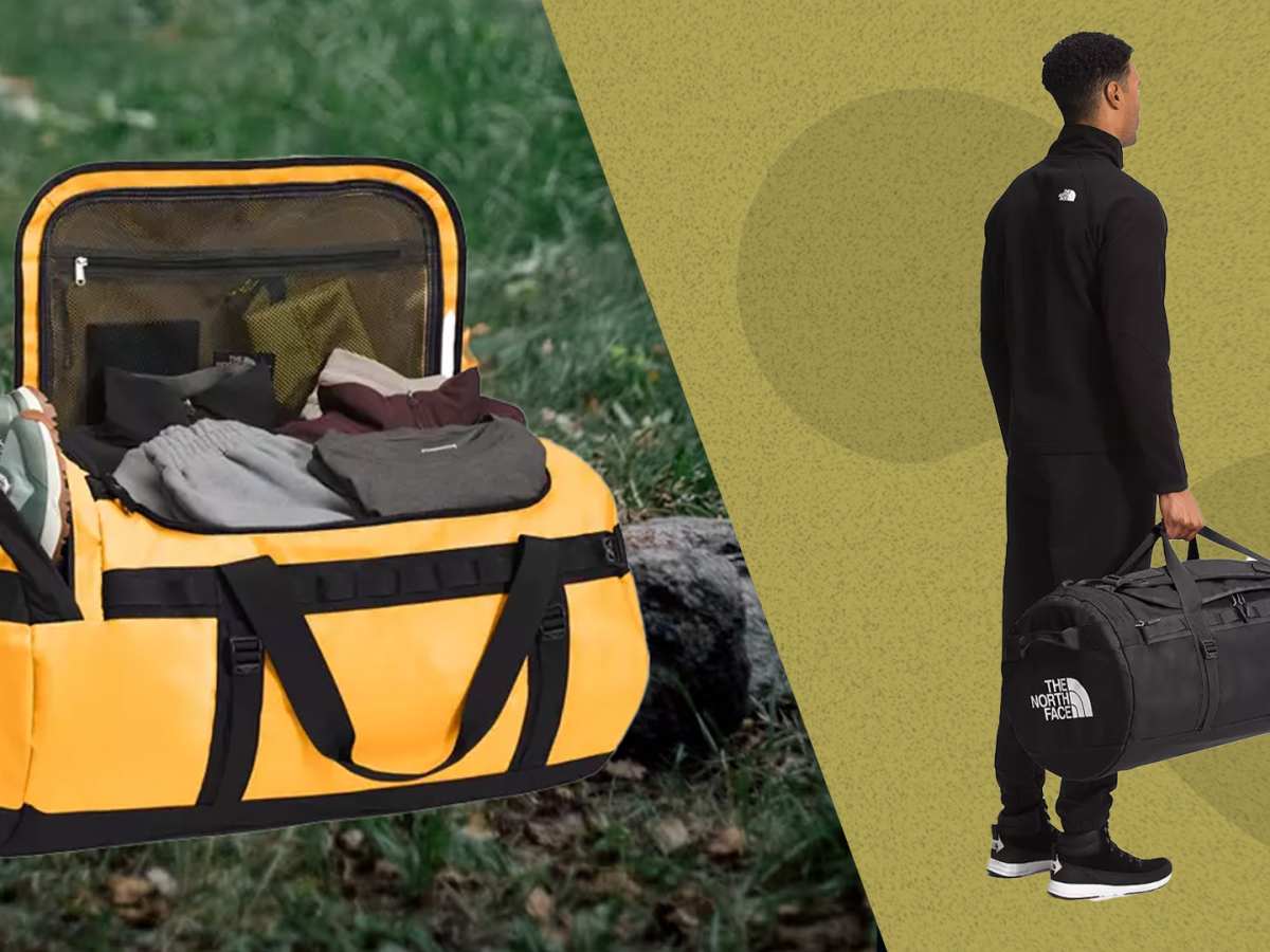 North face duffel large sale online
