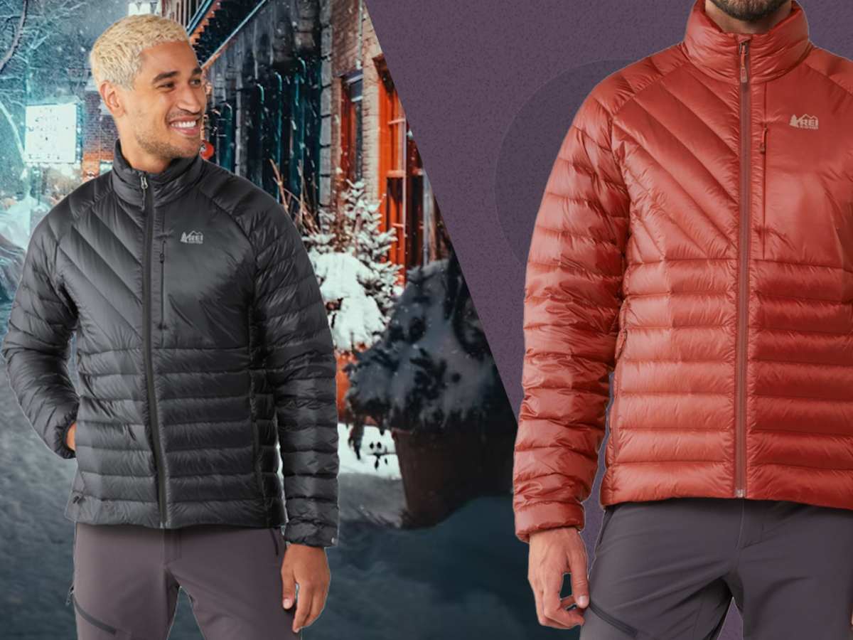 REI s Amazingly Warm Down Jacket Is 40 Off Right Now Men s Journal