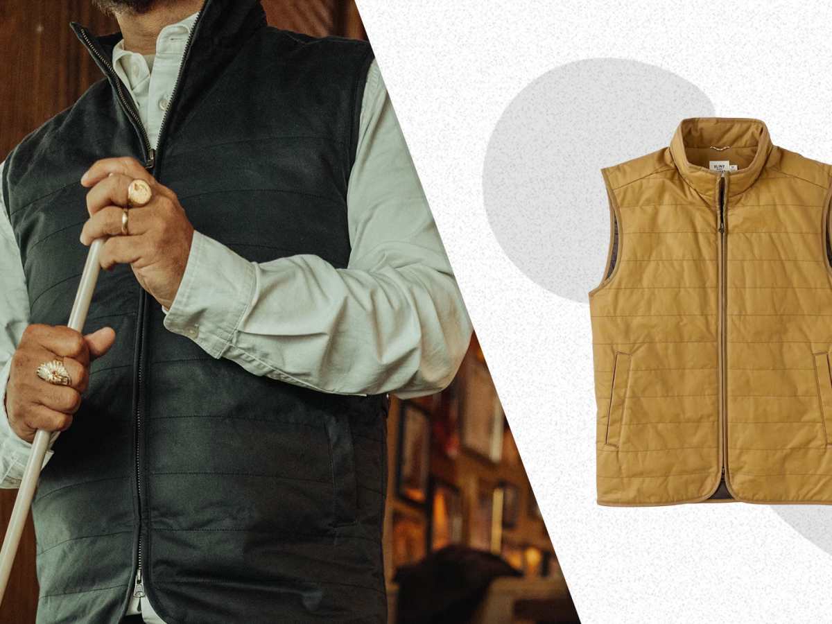 Huckberry's 'Rugged' Waxed Vest Is 60% Off Ahead of Spring