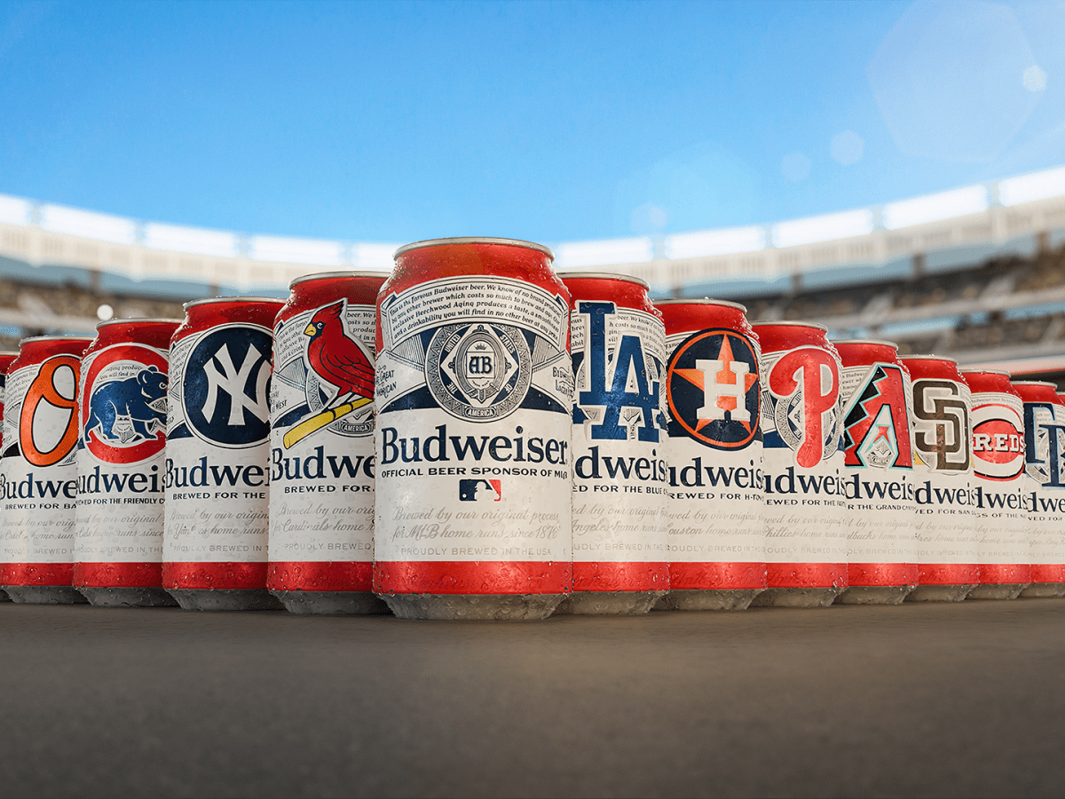 Budweiser Releases 17 MLB Cans for 2025 Baseball Season