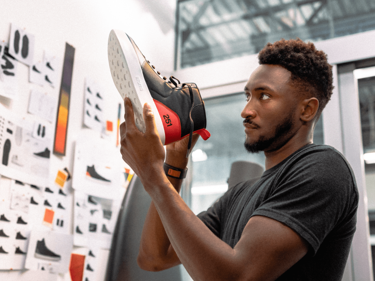 Marques Brownlee Atoms Shoes Reveal Model 251 High Tops Men s Journal