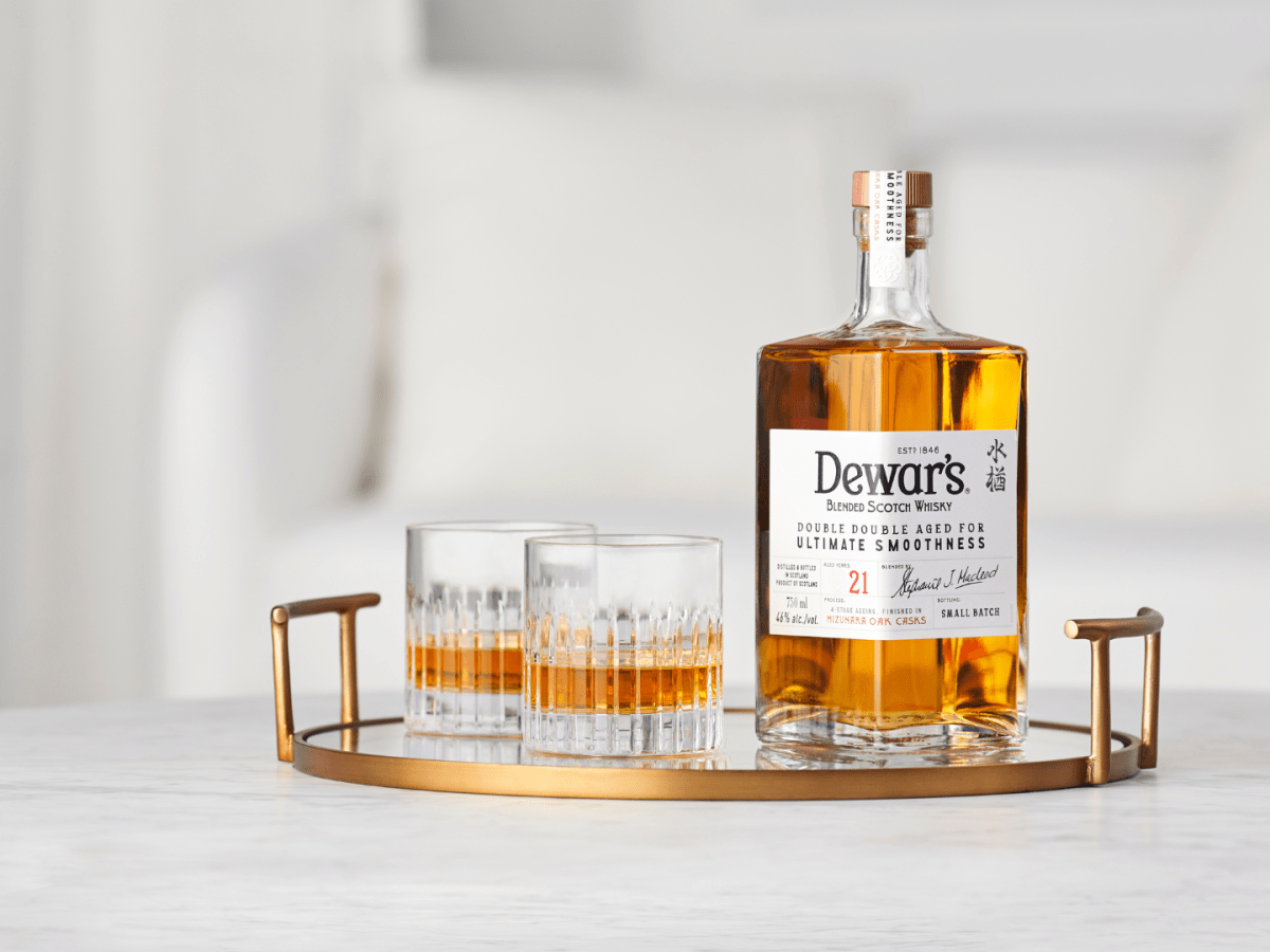 Dewar's Releases Double Double 21 Year Aged in Mizunara Oak