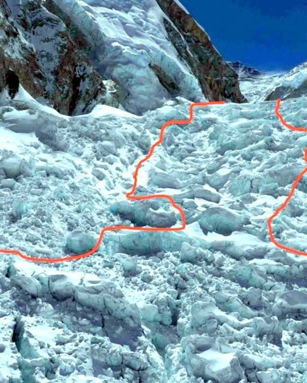Khumbu Icefall Route - 2015