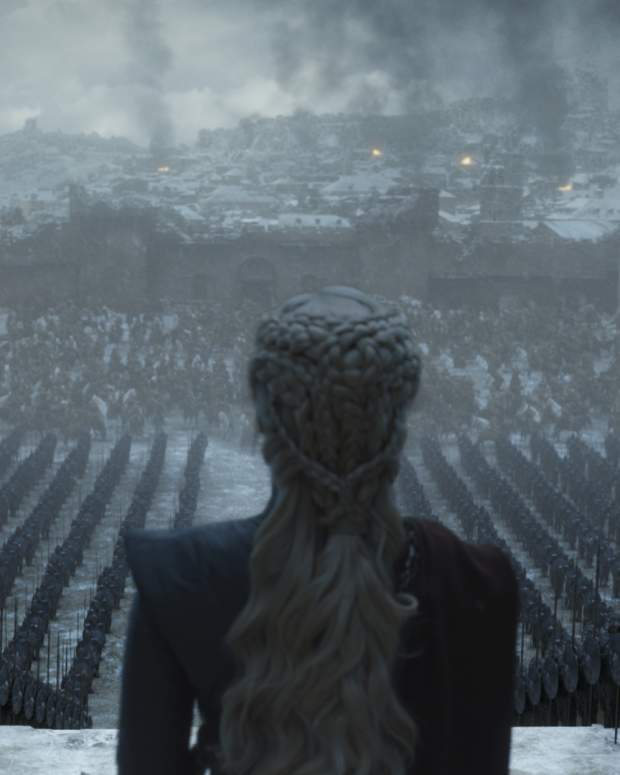 Emilia Clarke in Season 8 - Episode 6 of Game of Thrones