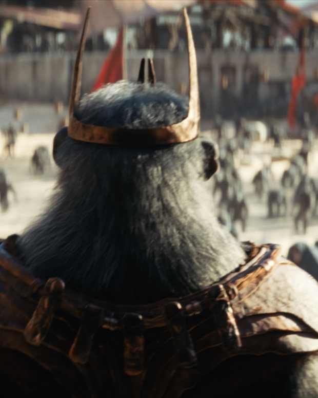 Proximus Caesar (played by Kevin Durand) in 20th Century Studios' KINGDOM OF THE PLANET OF THE APES.