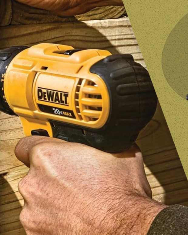 The DeWalt 20V Max Cordless Drill and Impact Driver Kit is on sale right now at Amazon