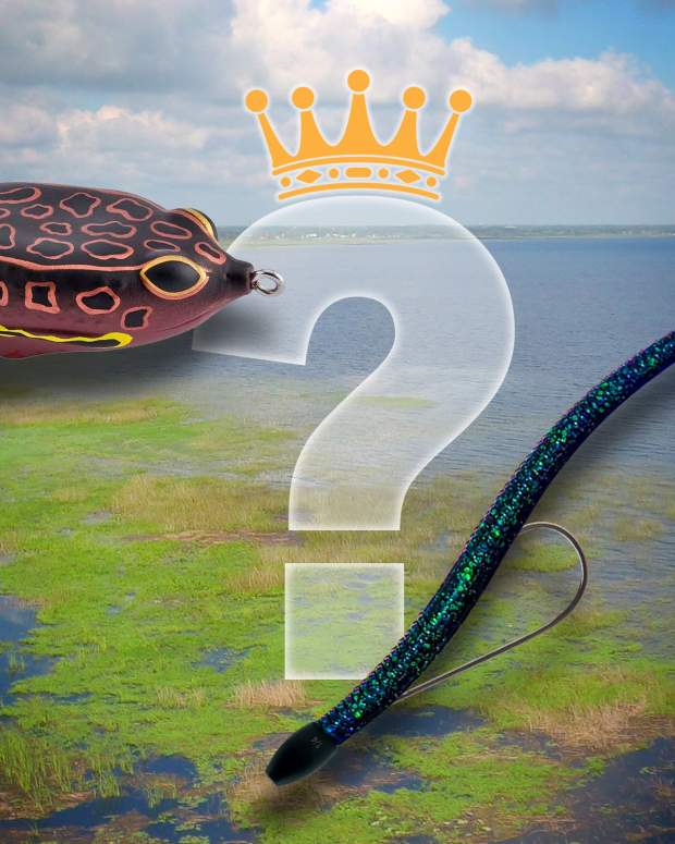 Which lure is the king of Kissimmee in late-May?