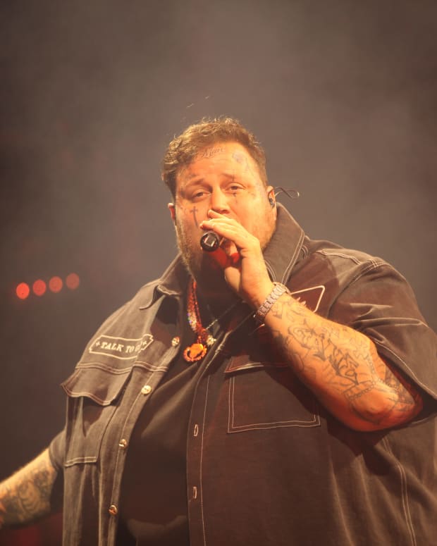Jelly Roll headlines a sold-out American Family Insurance Amphitheater in Milwaukee on Friday, Aug. 18, 2023