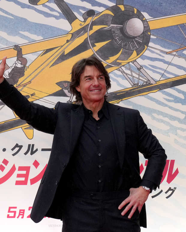 Tom Cruise attends the Japan Premiere Red Carpet in support of "Mission: Impossible - The Final Reckoning" at the Tokyo Metropolitan Government Building on May 06, 2025 in Tokyo, Japan.