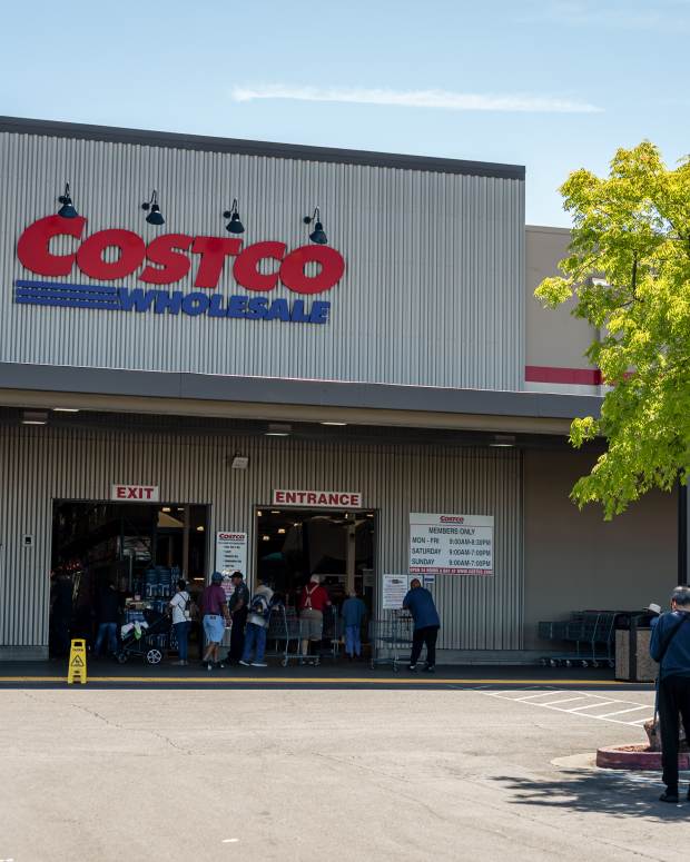 A Costco store in Vallejo, California, US, on Thursday, May 29, 2025. Costco Wholesale Corp. posted better-than-expected earnings in the third quarter, a sign that the nation's largest club chain is flexing its scale and devoted following to navigate tariffs and other forces of economic turbulence. Photographer: David Paul Morris/Bloomberg via Getty Images