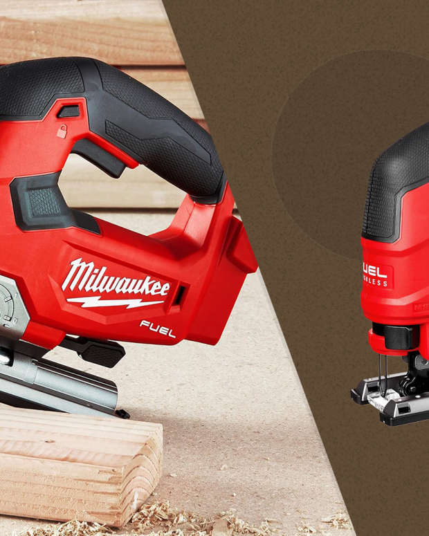 The Milwaukee M18 Fuel D-Handle Jig Saw, pictured here, is on sale right now at Amazon.
