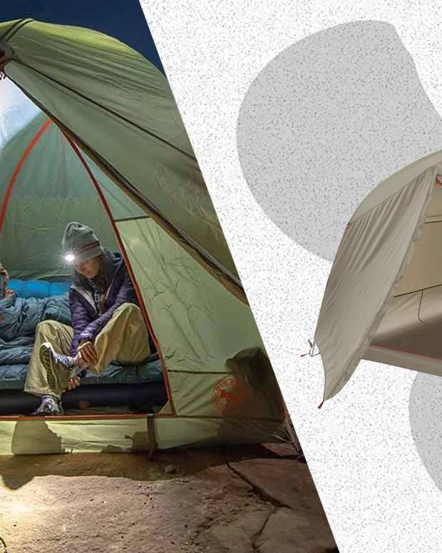 The Big Agnes Spicer Peak 4-Person Tent, seen here, is now on sale at Backcountry.