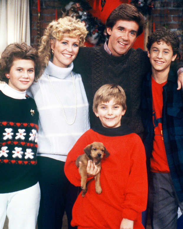 The cast of "Growing Pains."
