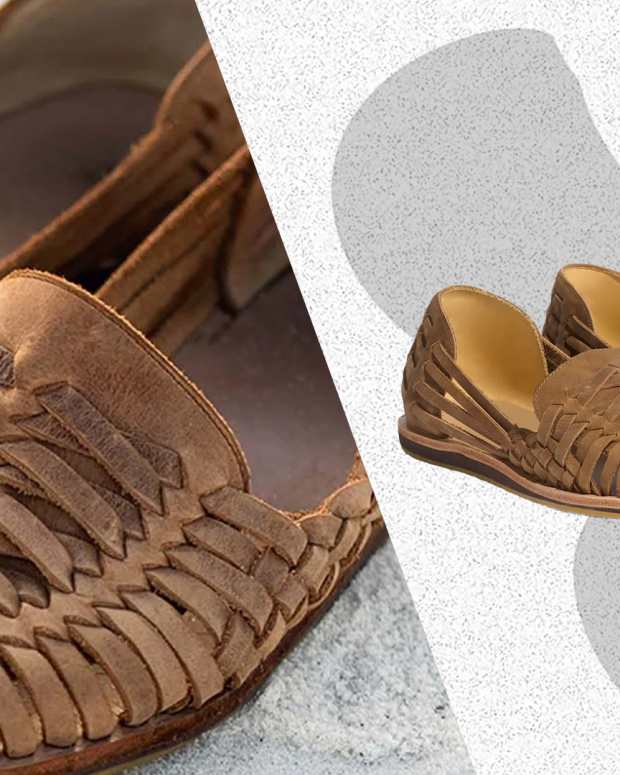 The Nisolo Huarache Sandal, seen here, is on sale right now at Nisolo
