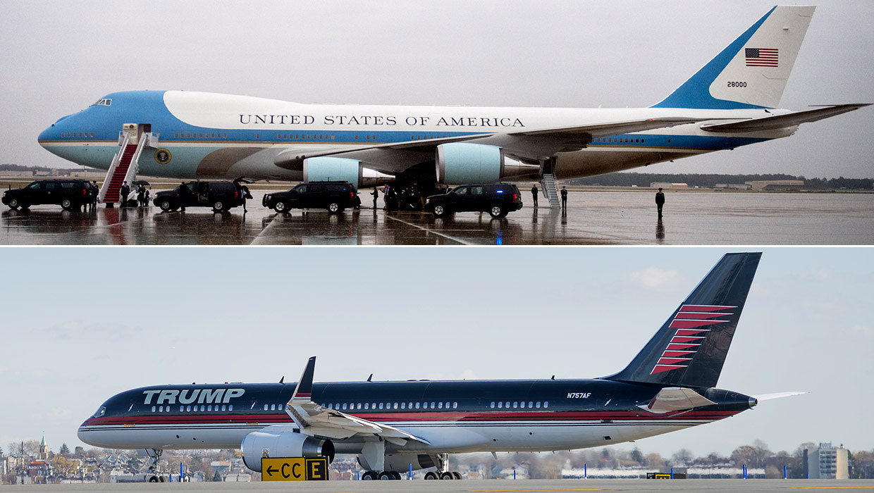 size of air force one