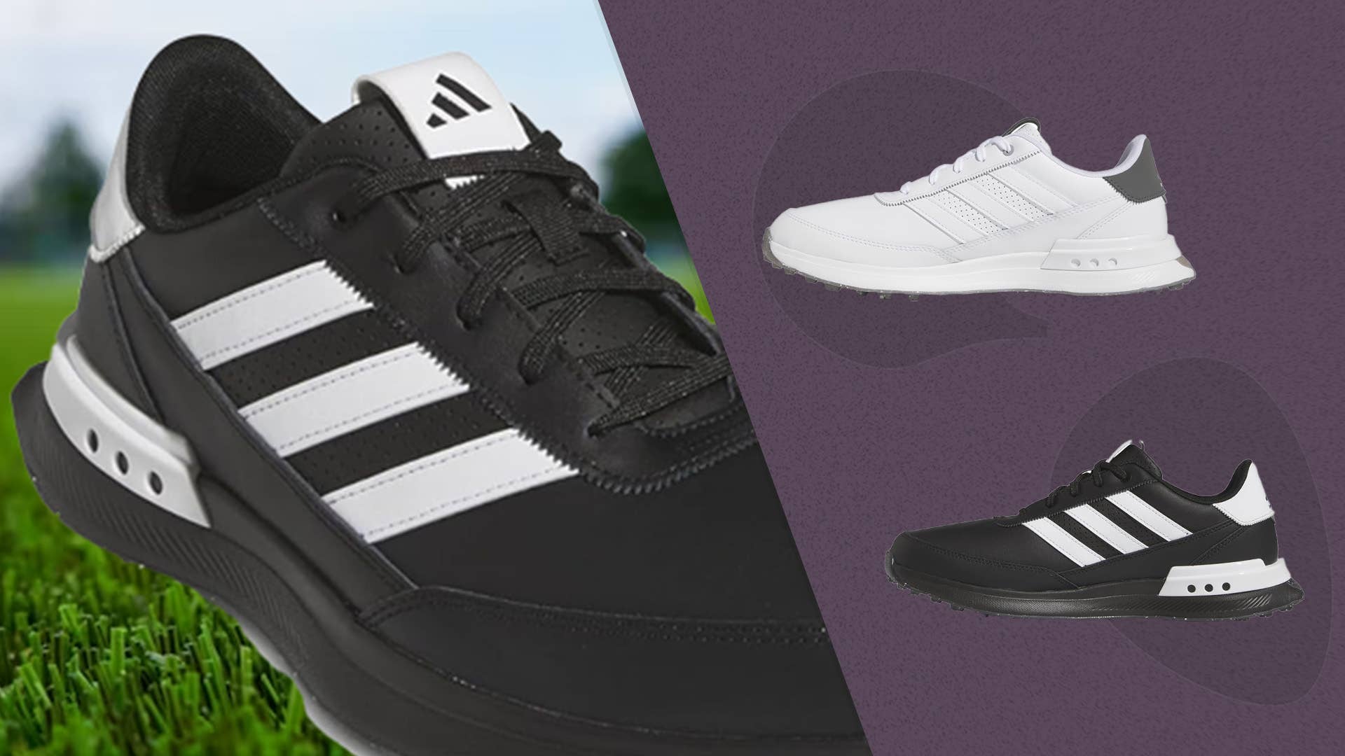 adidas gazelle silver green womens adidas Bounce 3.0 Golf Shoes main image 0