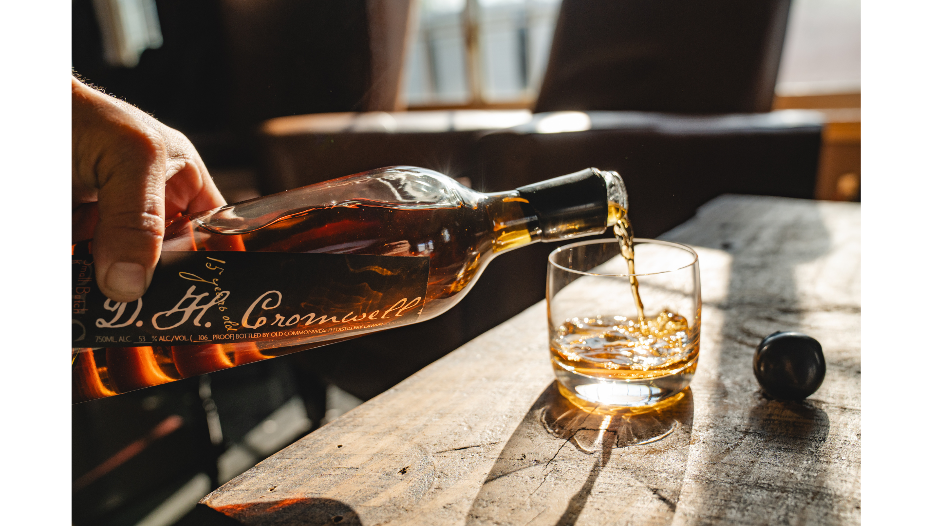 Old Commonwealth Distillery's D.H. Cromwell 15 Year Bourbon