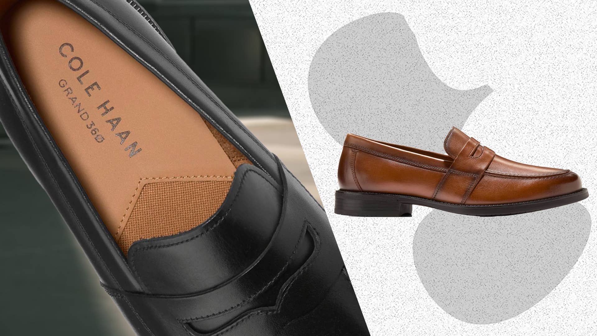 Cole Haan Men\'s Grand+ DRS British Tan Leather Penny Loafers 12M - New in Box Amazon.com | Cole HAAN Mens Grand City Venetian Driver  main image 2